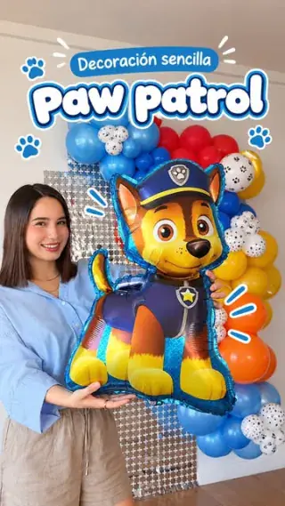 Portada del reel: Una decoración sencilla de Paw Patrol